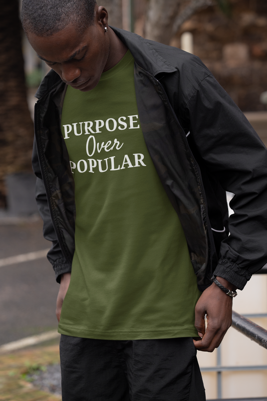 Purpose Over Popular Unisex Tee