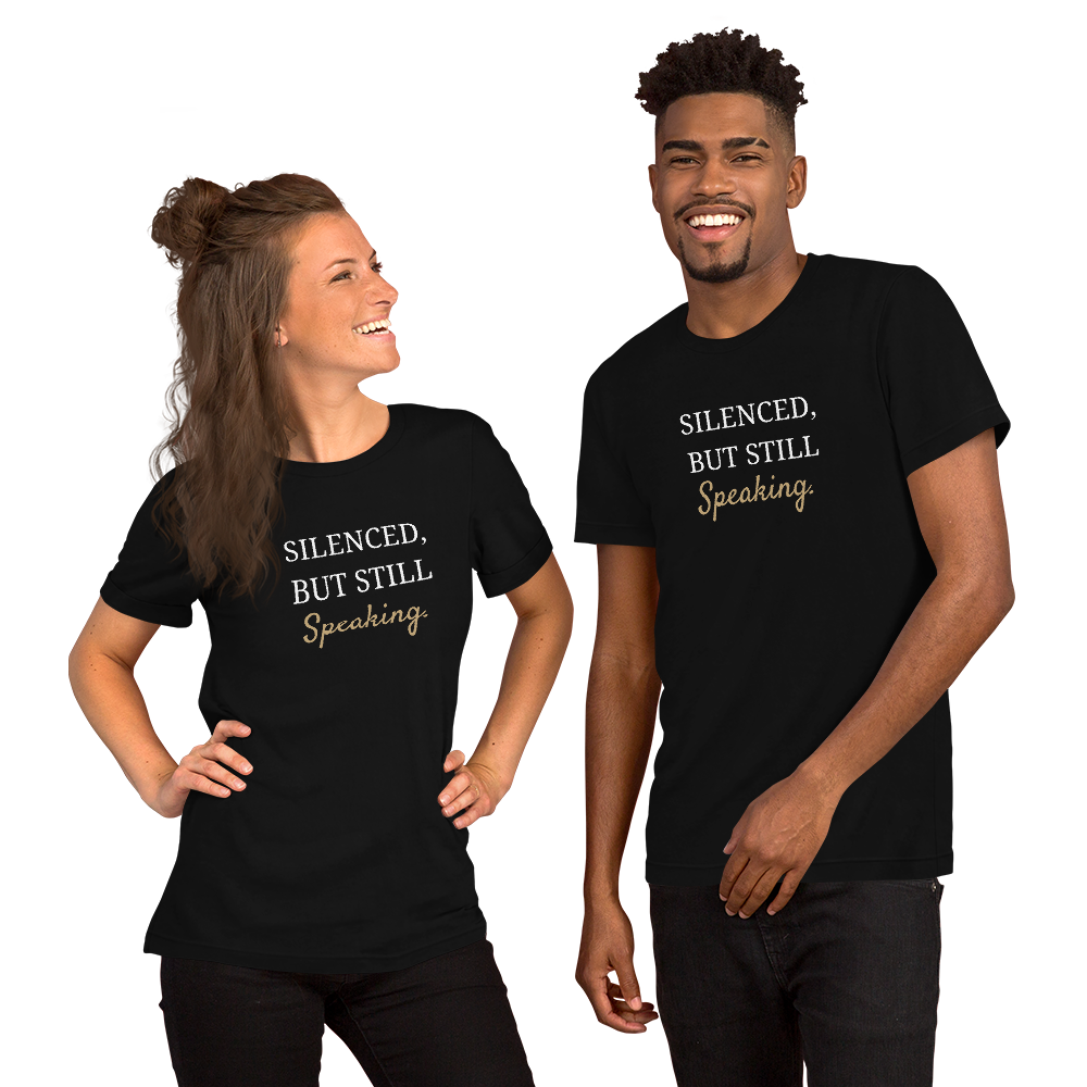 Silenced but Still Speaking Unisex Jersey Tee - Empowerment Apparel