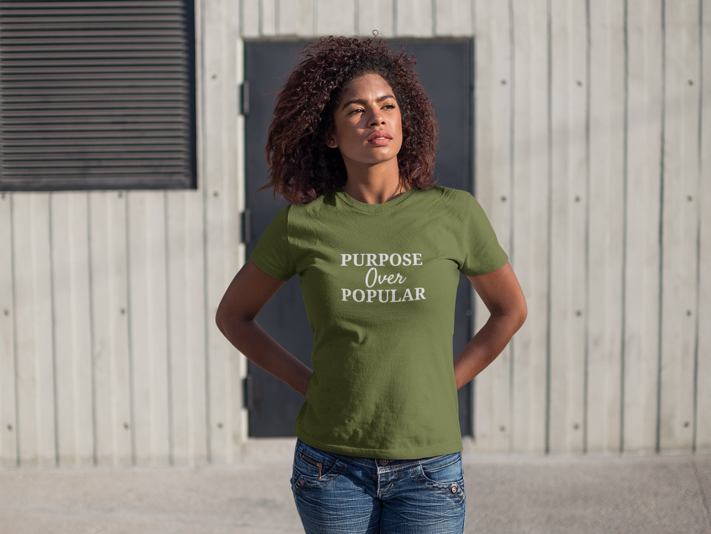 Purpose Over Popular Unisex Tee